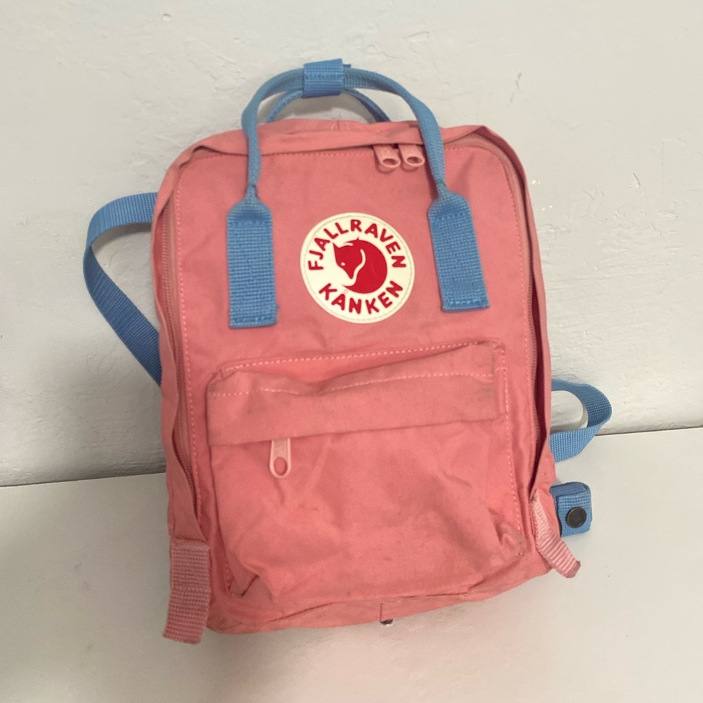 Fjall Raven Mini Bag - Pink and Blue